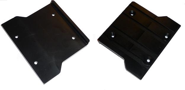 Delrin rear skid plate for EVO II and EVO III $4.95 - Click Image to Close